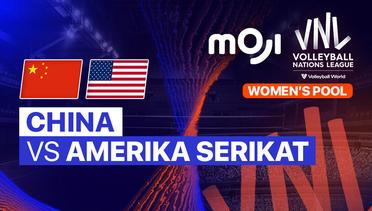 China vs Amerika Serikat - Full Match | Women's Volleyball Nations League 2024