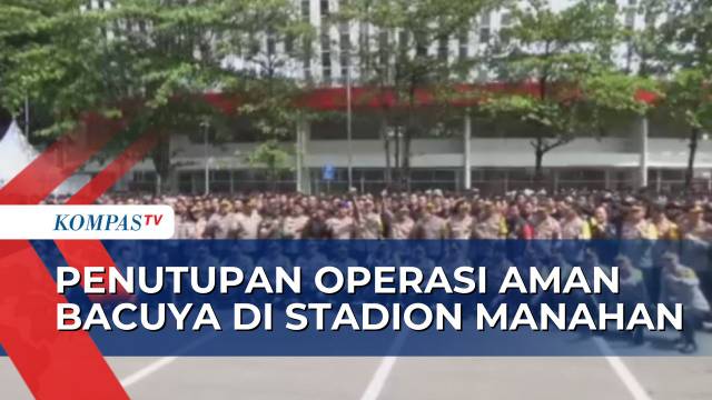 Piala Dunia U-17 2023 Usai, Kapolda Jawa Tengah Tutup Operasi Aman Bacuya di Stadion Manahan