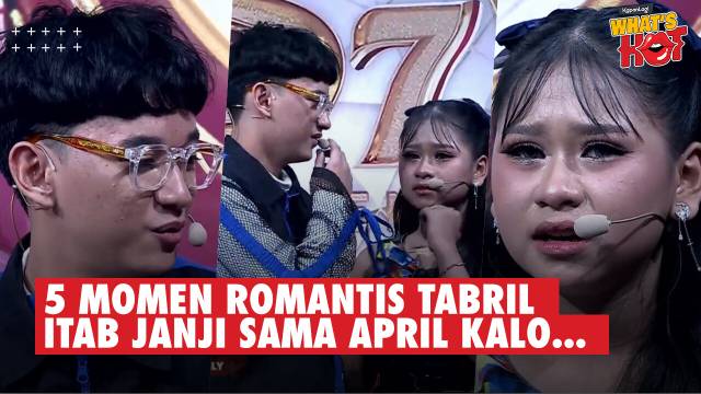 5 Momen Romantis TABRIL, Itab Janji Akan Dukung Apapun Pilihan Hati April