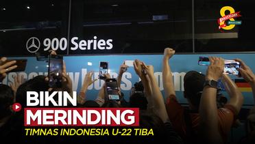 Momen yang Bikin Merinding saat Timnas Indonesia U-22 Tiba di Tanah Air