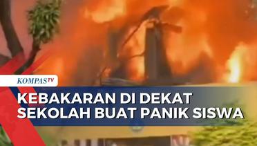 Ruko Dekat SMAN 112 Jakarta Kebakaran, Siswa dan Guru Panik Selamatkan Diri