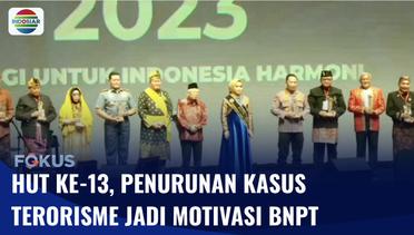 Puncak HUT ke-13, BNPT Hadir untuk Negeri: Indonesia Damai Menuju Indonesia Emas | Fokus