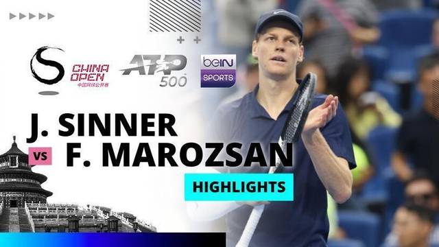 J. Sinner vs F. Marozsan - Highlight | ATP 500: China Open 2025