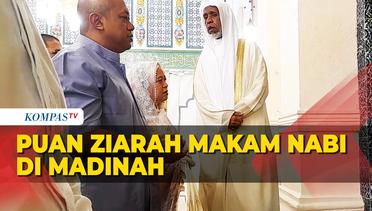 Potret Puan Maharani dan Keluarga Ziarah Makam Nabi di Madinah