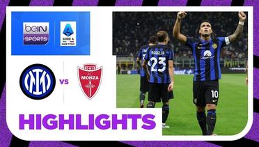 Inter vs Monza - Highlights | Serie A 2023/2024