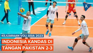 Hasil Kejuaraan Voli Asia 2023: Indonesia Kandas di Tangan Pakistan 2-3