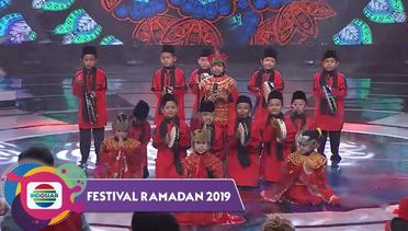 RAMEEE !! Anak-Anak Marawis Al-Masruri Dendangkan "Ibu" | Festival Ramadan 2019