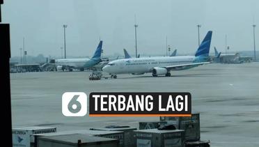 Maskapai Garuda Indonesia Angkut Penumpang Lagi Mulai Kamis 7 Mei 2020