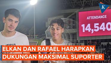 Kata-kata Elkan dan Rafael untuk Suporter Indonesia