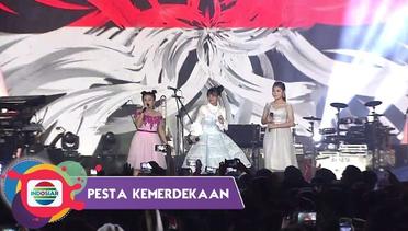 Seru!! Aksi Sulap Yoko Ferostal Dibarengi Penampilan Alif Lida, Puput Lida & Putri Da "Bendera" - Pesta Kemerdekaan