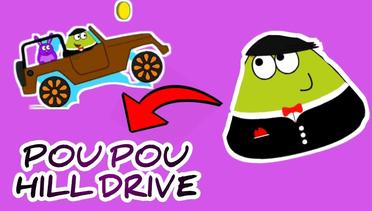 Pou hill drive, Game Ringan Santai pou gameplay 15