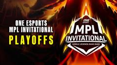 ONE Esports MPL Invitational 2022 | Day 3 | Playoffs
