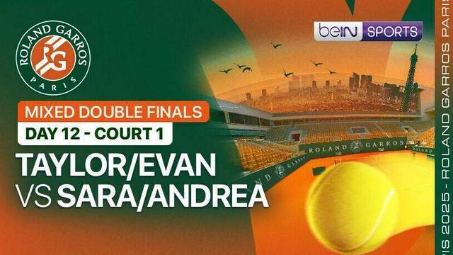Taylor Townsend/Evan King vs Sara Errani/Andrea Vavassori - Mixed Doubles Final - Day 12 (Court 1) - Full Match | Roland Garros 2025