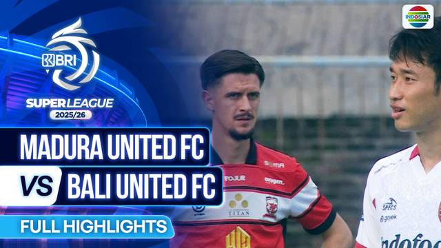Madura United FC VS Bali United FC - Full Highlights | BRI Super League 2025/26