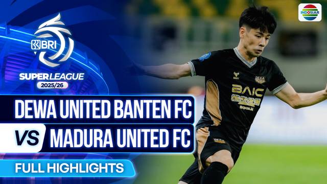 Dewa United Banten FC VS Madura United FC - Full Highlights | BRI Super League 2025/26
