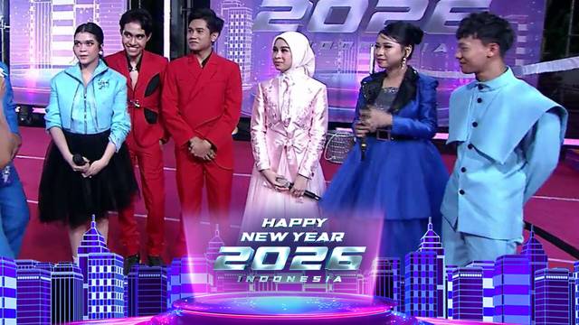 Pasangan Kocak! Milen, Ropril & Zarby Uji Kekompakan Di Game Lemparan Cinta! | Happy New Year Indonesia 2026