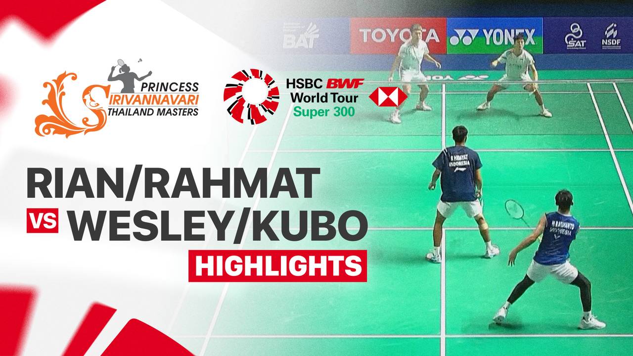 Muhammad Rian Ardianto/Rahmat Hidayat (INA) vs Eng Keat Wesley Koh ...