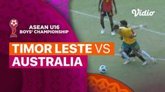 Timor Leste vs Australia - Mini Match | ASEAN U16 Boys Championships 2024