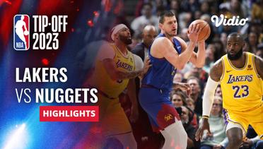 LA Lakers vs Denver Nuggets - Highlights | NBA Regular Season 2023/24