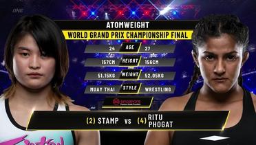 Stamp Fairtex vs. Ritu Phogat | ONE Championship Full Fight