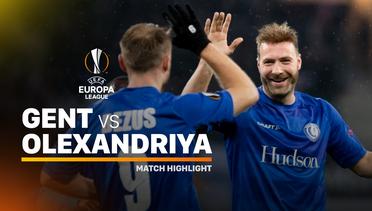 Full Highlight - Gent vs Olexandriya | UEFA Europa League 2019/2020