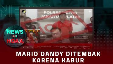 Mario Dandy Ditembak Polisi Karena Kabur | NEWS OR HOAX