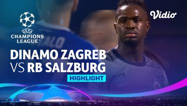 Highlights -  Dinamo Zagreb vs RB Salzburg | UEFA Champions League 2022/23