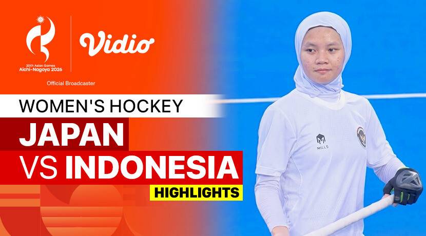 Japan vs Indonesia - Women's Hockey Group B | 20th Asian Games Aichi-Nagoya 2026