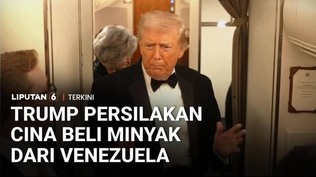 Presiden AS Donald Trump Persilakan Cina untuk Membeli Minyak dari Venezuela | Liputan 6
