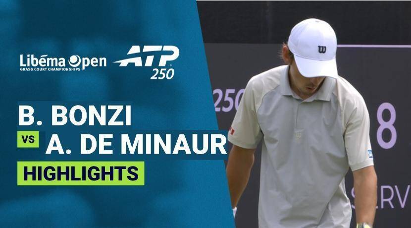 Benjamin Bonzi vs Alex de Minaur - Quarterfinal | ATP 250: Libema Open 2026