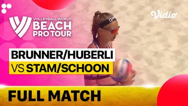 Full Match | Round of 12 - Center Court: Brunner/Huberli (SUI) vs Stam/Schoon (NED) | Beach Pro Tour Elite16 Ostrava, Czech Republic 2023