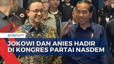 Ketika Jokowi dan Anies Hadir di Kongres Partai NasDem