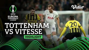 Highlight - Tottenham vs Vitesse | UEFA Europa Conference League 2021/2022