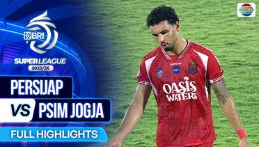 Persijap VS PSIM Jogja - Full Highlights | BRI Super League 2025/26