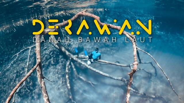 CINEMATIC DERAWAN ISLAND - Uniknya Danau 2 Rasa , WAJIB KESINI!!