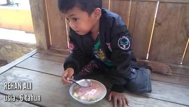 Santai Bareng Anak Sambil Makan Bubur Kacang Hijau..