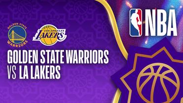 Golden State Warriors vs LA Lakers - Full Match | NBA Regular Season 2023/24