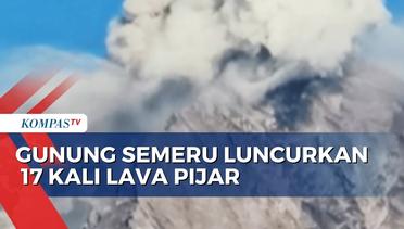 Gunung Semeru Keluarkan 17 Kali Lava Pijar Hingga 166 Pendaki Dievakuasi di Gunung Marapi!