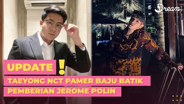 Taeyong NCT Pamer Baju Batik Pemberian Jerome Polin
