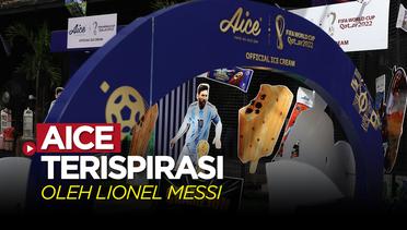 Aice Luncurkan Dua Produk Khusus Karena Terinspirasi Dengan Lionel Messi