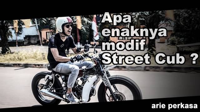 Modifikasi Street Cub Supra x 125
