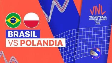 Full Match | Brasil vs Polandia | Women's Volleyball Nations League 2022