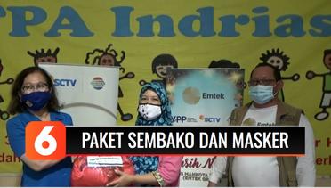 YPP Salurkan Bantuan Ratusan Paket Sembako dan Masker untuk TPA Indriasana dan Komunitas Robata | Liputan 6