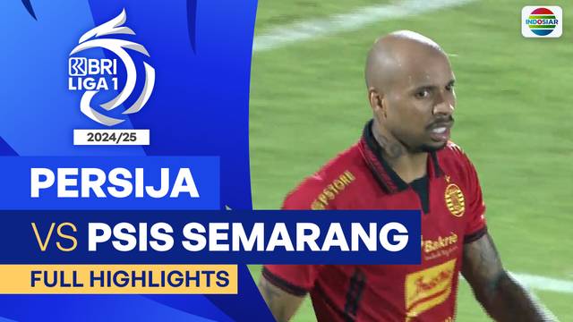 Persija VS PSIS Semarang - Full Highlights | BRI Liga 1 2024/25