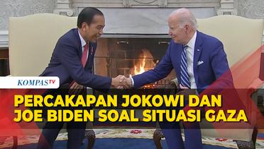 [FULL] Percapakan Jokowi dan Joe Biden Soal Gaza hingga Kerja Sama AS-Indonesia