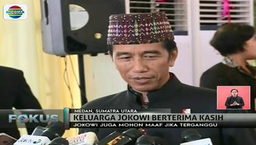 Presiden Jokowi Berterima Kasih pada Keluarga Bobby - Fokus Sore