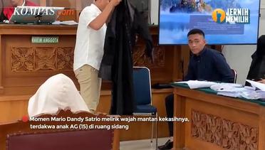 Momen Lirikan Maut Mario Dandy ke AG Saat Sidang Kasus Penganiayaan David Ozora