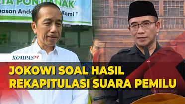 KPU Tetapkan Prabowo-Gibran Sebagai Pemenang Pilpres 2024, Ini Kata Jokowi