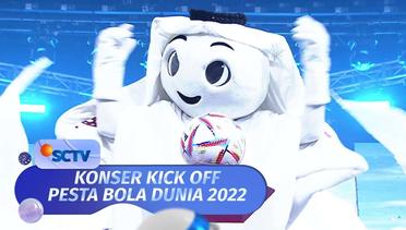 Laeb Maskot Piala Dunia Meriahkan Konser Kick Off World Cup Qatar 2022