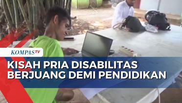 Salut, Pria Disabilitas di Merauke Berjuang Demi Dapat Gelar Sajaran